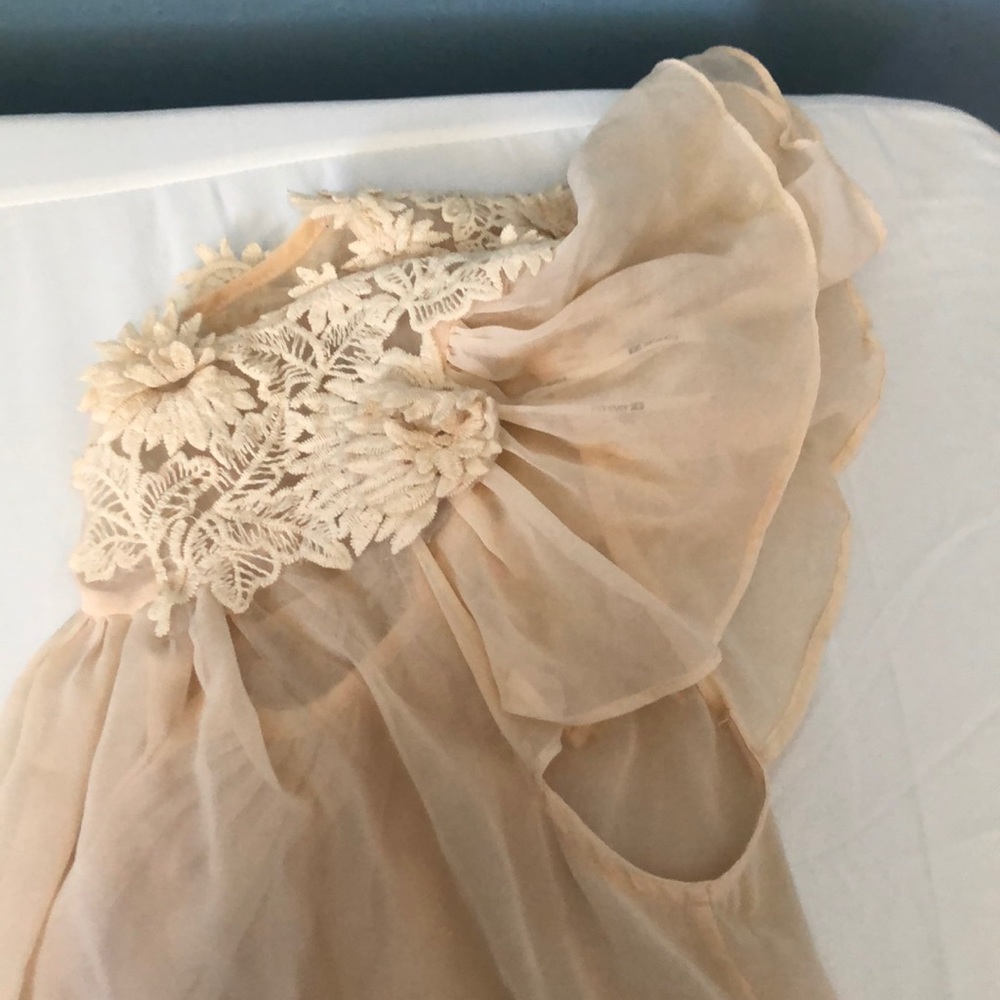 Pink button down blouse - Picture 4 of 4